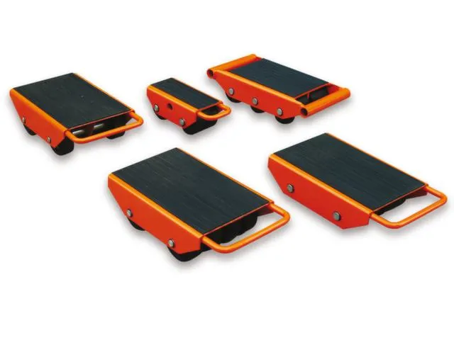 Transportwagen 3000kg Steunplaat Lxb 330x220mm 4 Wielen Ral2002