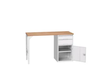 werkbank,HxBxD 930x1500x600mm,multiplexblad,2voeten/1container - 1