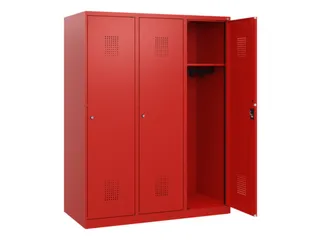schoollocker,HxBxD 1530x1200x500mm,3vak,vak B 400mm,cil.-slot - 1