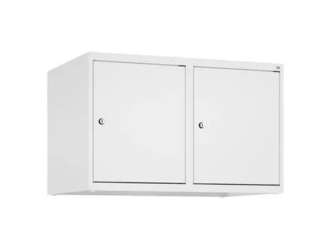 opzetkast,v. locker,2vak.,vak B 400mm,HxBxD 500x800x500mm,vleugeldeur