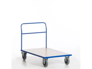 duwbeugelwagen,draagverm. 500kg,laadvl. LxB 1200x800mm,houtplaat - 3