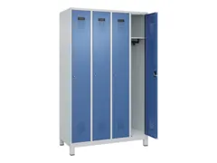 locker,HxBxD 1950x1200x500mm,4vak,vak B 300mm,cil.-slot,voeten