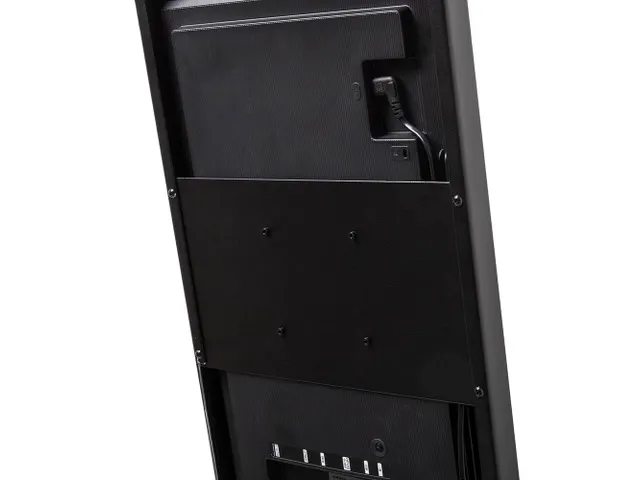Digitale Display L Stand Nova met 24 Inch Samsung Scherm Zwart
