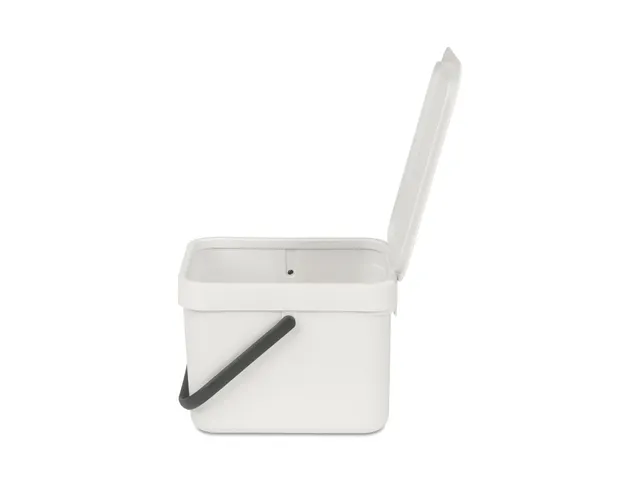 Afvalemmer Sort & Go 6 Liter Lichtgrijs