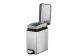 Stella Slim pedaalemmer 6 liter Mat RVS