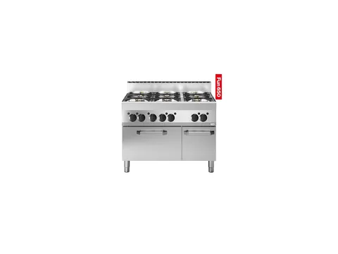 Modular Fun 650 Gasfornuis 11000mm 6 zones met gasoven