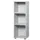 kantoorstelling,HxBxD 1270x406x400mm,2xhouten vloer,3ordnerhoogtes