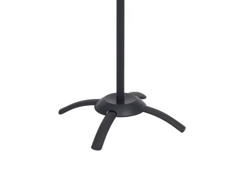 Cleo design kapstok met 5 dubbele haken 175 cm metaal zwart