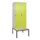 locker voor scheiding van kleding,HxBxD 2120x800x815mm,2vak