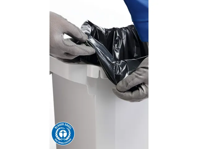Conteneur à déchets DURABIN ECO rectangulaire 60 litres gris
