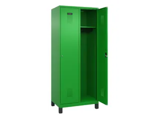 locker,HxBxD 1950x800x500mm,2vak,vak B 400mm,cil.-slot,voeten - 2