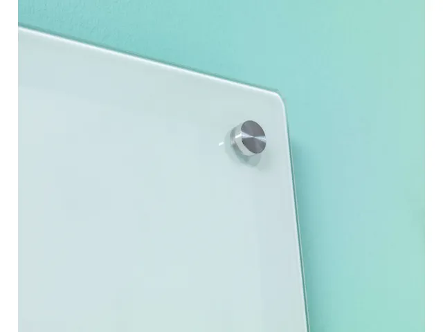 Glass2write Glasbord 4mm Magneethoudend 90x120cm Wit