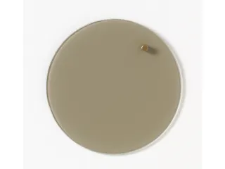 Glasmagneetbord Naga rond 25cm beige - 2