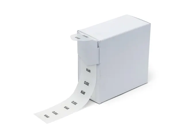 Sluitzegel op Rol Transparant 35mm Close Open