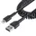 USB A naar Lightning Kabel 1 Meter Zwart, MFi Gecertificeerd, iPhone L