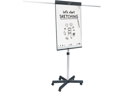 Legamaster SKETCH PRO mobiele flipover stervoet