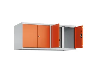 opzetkast,v. locker voor scheiding van kleding,4vak.,vak B 300mm - 1