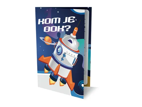 Interstat Uitnodiging Space PK 948 Set van 6 kaarten + enveloppen