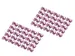 Kleurclips Voor Patchkabels RJ45-stekkers Magenta 100 Stuks