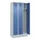 locker voor scheiding van kleding,HxBxD 1950x900x500mm,3vak