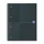 Spiraalblok Oxford International Notebook A4+ lijn Zwart