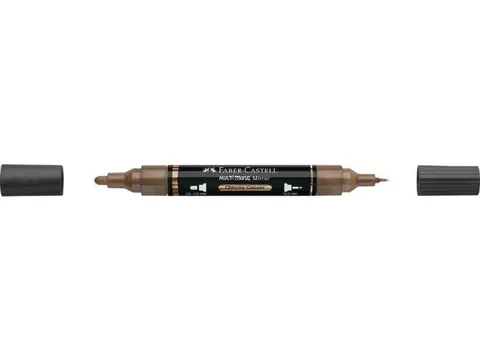 Marqueur Chrome Faber-Castell Multimark 552 chrome cuivre