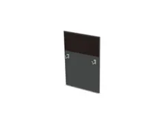 cache de banque d'accueil MS-gris foncé BN2036-marron