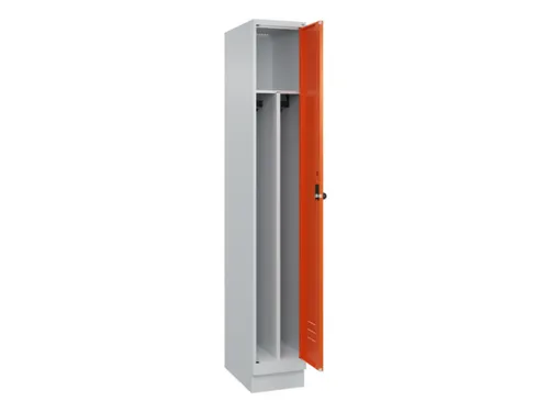 locker voor scheiding van kleding,HxBxD 1950x300x500mm,1vak