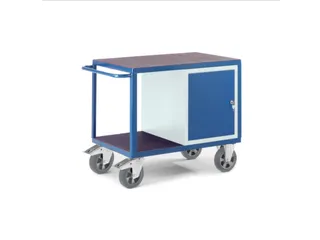 kastwagen,draagverm. 1000kg,2etage(s),laadvl. LxB 1000x700mm - 1