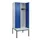 locker met bank,HxBxD 2120x800x815mm,2vak,vak B 400mm,cilinderslot
