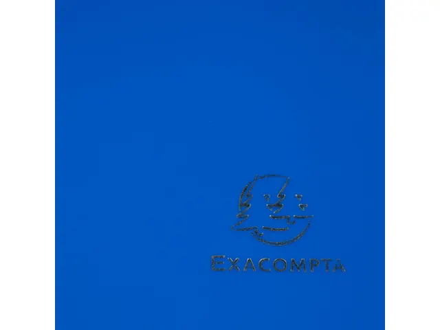 Elastomap A4 Blauw 3 Kleppen Polypropyleen 4/10de Ondoorschijnend