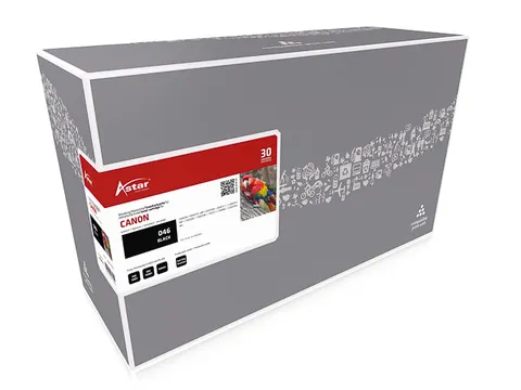As20132 Astar Canon 046 Lbp Cartridge Zwart Rebuilt 2200 Pagina's