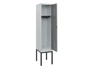 schoollocker,HxBxD 1950x400x500mm,1vak,vak B 400mm,cil.-slot - 1