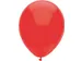 Ballonnen uni rood Ø30cm