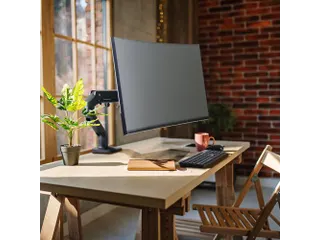HX Bureau Monitorarm Mat Zwart - 8