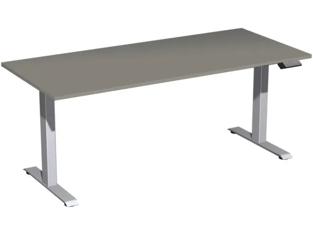 Bureau à hauteur réglable élec. HxlxP 730-1230x1800x800mm