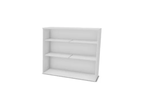 kantoorstelling,opbouwelement,HxBxD 1070x1200x445mm,Bl-wit