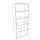 kantoorstelling HxBxD 2140x860x450mm 5 OH 4xhouten vloer aluminium