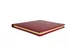 Gastenboek Alpille 2 6x22cm 140bl rood