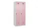 locker voor scheiding van kleding,HxBxD 1850x800x500mm,2vak
