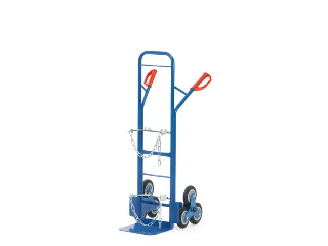 diable monte-escaliers,3 étoiles,force 200kg,RAL5007,bandage TPE