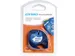Ruban Dymo Letratag 91201 plastique 12mm noir sur blanc