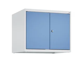 opzetkast,v. locker,2vak.,vak B 300mm,HxBxD 500x600x500mm,vleugeldeur - 1