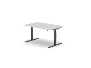 Elektrisch ihv bureau,HxBxD 650-1310x1400x1000mm,blad wit - 1