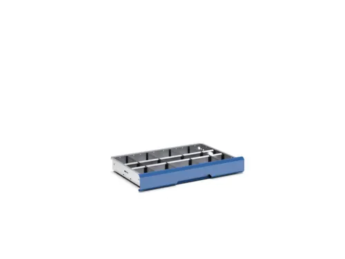 scheidings-/vakkenwanden,15vakken,v. front H 100/125mm