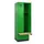 locker met bank,HxBxD 1950x600x815mm,2vak,vak B 300mm,cilinderslot