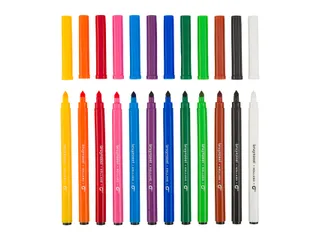 Kleurstift Bruynzeel Teens Super Point set à 12 kleuren - 4