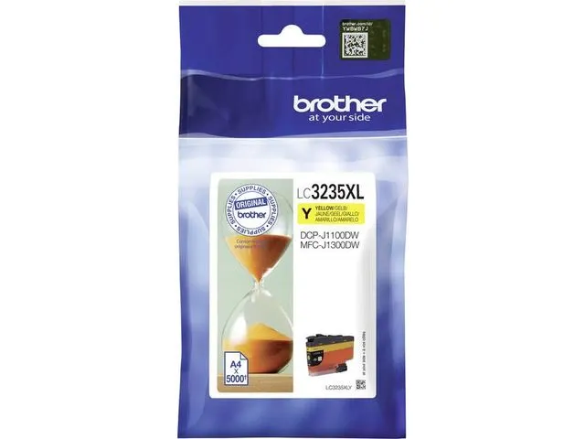Inktcartridge Brother LC-3235XLY geel HC