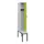 locker met bank,HxBxD 2120x300x815mm,1vak,vak B 300mm,draaigrendel