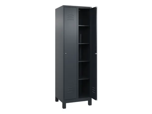 wasgoedverdeelkast,HxBxD 1950x600x500mm,vak B 300mm,cilinderslot